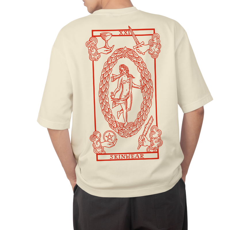 T-SHIRT "IL MONDO" | PANNA