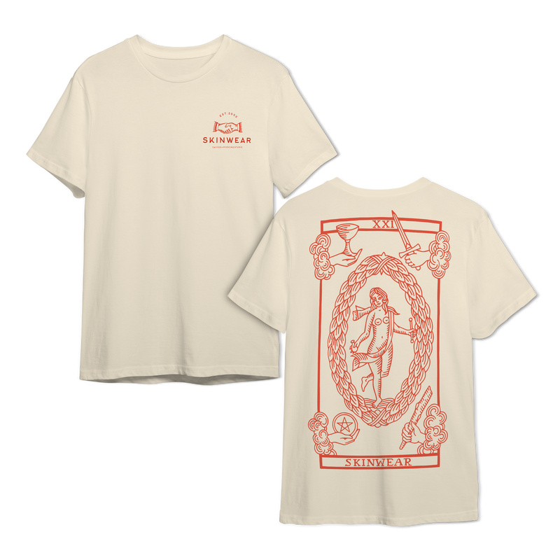T-SHIRT "IL MONDO" | PANNA